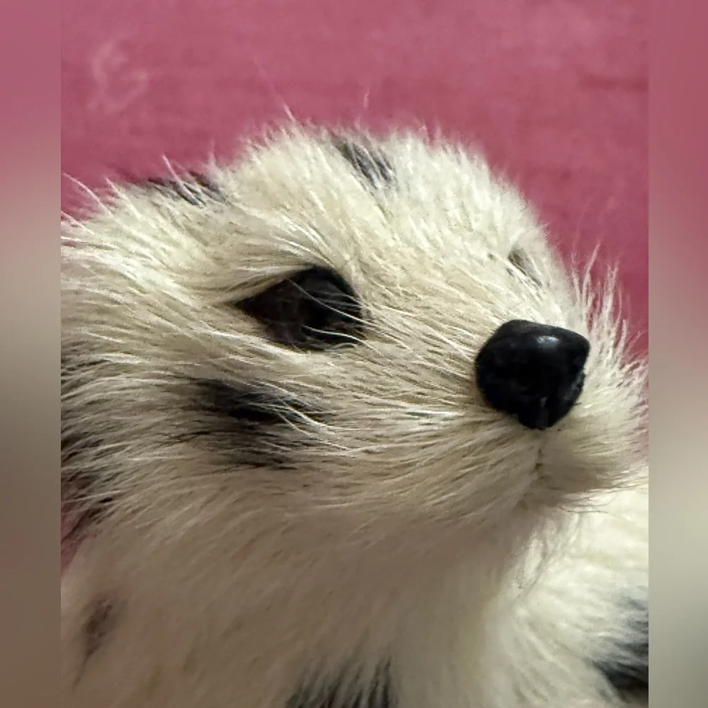 Real Goat Fur Mini Pet Puppy (?) 1960s Import